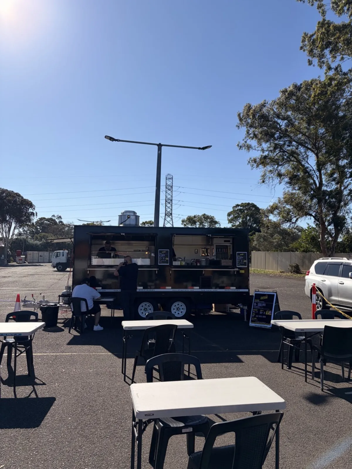 Eatswaa BBQ food truck at 921 Punchbowl Road carpark
